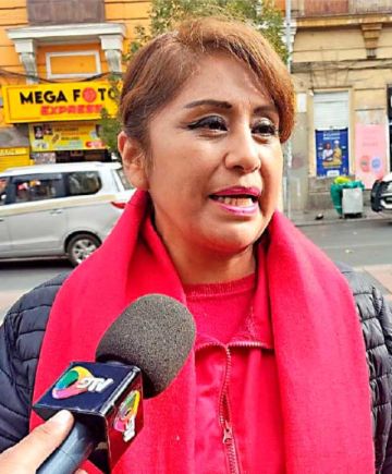 Nina, de PAN-Bol: "Que preparen  un francotirador"