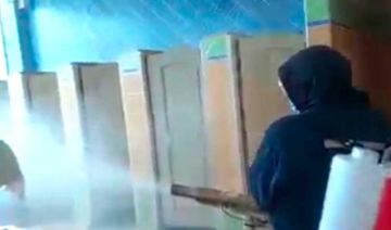 La Terminal Interdepartamental de Buses cumplió con la desinfección preventiva