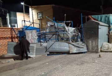 Llallagua amaneció en medio de barricadas y temor