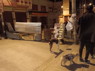 Llallagua amaneció en medio de barricadas y temor