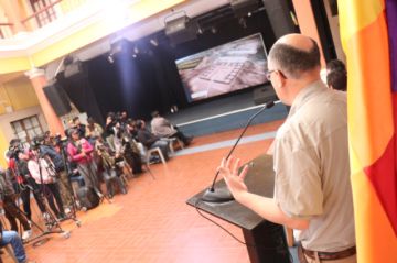 Hallazgo arqueológico relacionado con la cultura Tiwanacota