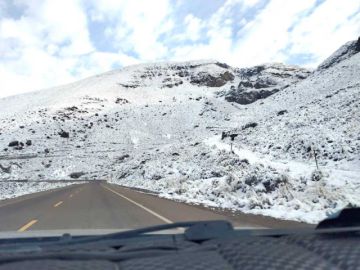 Hay probabilidad de nevadas en cotas mayores a los 4.100 m.s.n.m.