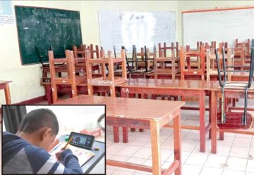 Familias se plantean cómo aplicar clases a distancia en Potosí