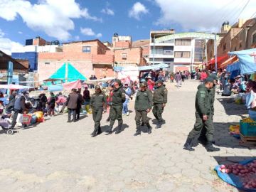 Operativos de control siguen en Llallagua