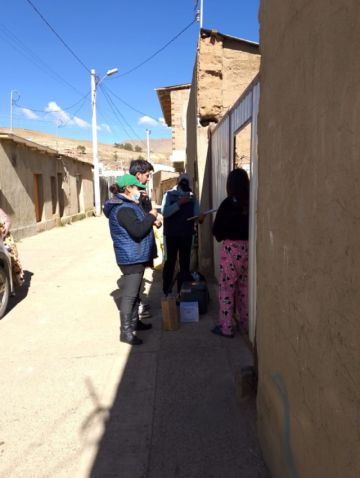 Sedes Potosí se moviliza con brigadas para vacunar contra el Sarampión en el Departamento