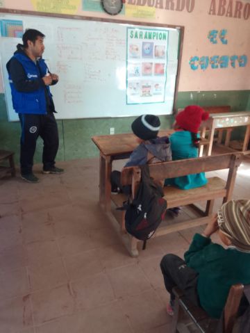 Sedes Potosí se moviliza con brigadas para vacunar contra el Sarampión en el Departamento