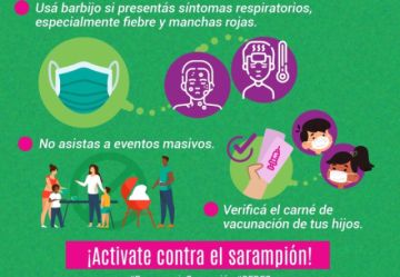 Ya suman 71 casos de sarampión en Santa Cruz, 54 son menores entre 2 y 18 años