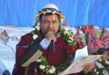 Ministro Yamil Flores concreta histórica entrega de sistema de agua del gobierno nacional en Sucre para casi 2.000 familias