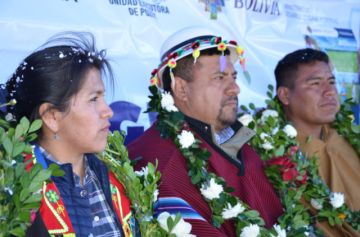 Ministro Yamil Flores concreta histórica entrega de sistema de agua del gobierno nacional en Sucre para casi 2.000 familias
