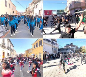 Los danzarines demostraron su destreza en el baile.