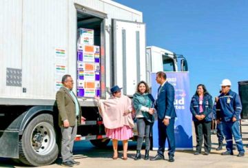 Sarampión: India entregó a Bolivia 300.000 vacunas