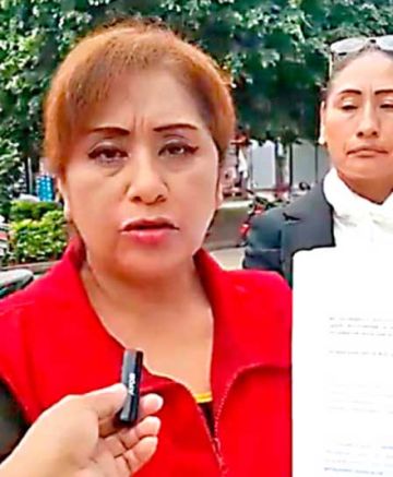 Juzgado de Shinahota acepta procesar a Nina