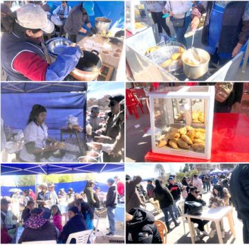 Tucumanas y  helado gustaron a las familias en primera feria