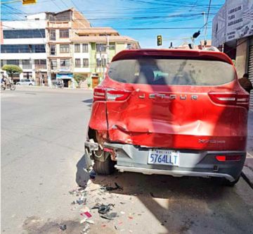 Sucre: Fallece un motociclista tras  una fuerte colisión