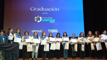Banco Unión S.A. culmina dos iniciativas para fortalecer el emprendimiento femenino y tecnológico en Bolivia