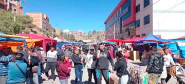 Mucha gente se dio cita a la feria de la gastronomía potosina.