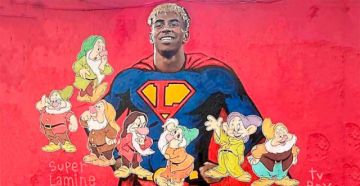 Se estrellan con Lamine