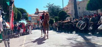  La Caballería Chicheña participó del desfile institucional.