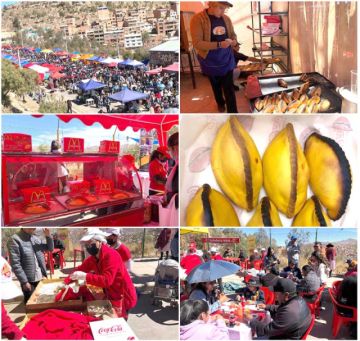La población potosina llegó desde temprano a la feria.