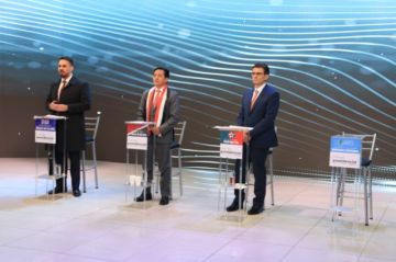 Segundo debate: Los cruces y críticas a candidatos que no asistieron