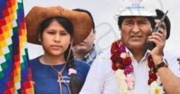 Cindy, quien tuvo una hija con Evo Morales cuando era menor de edad, consigue refugio político en Argentina