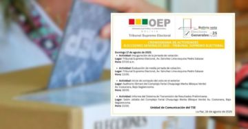 TSE anuncia a qué hora se presentará el informe del Sistema de Transmisión de Resultados Preliminares