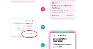 TSE publicó listas definitivas de candidatos a senadores y diputados sobre las 17:00