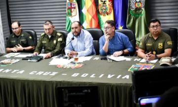 Gobierno reporta detonación cerca de traslado de material electoral en Cochabamba