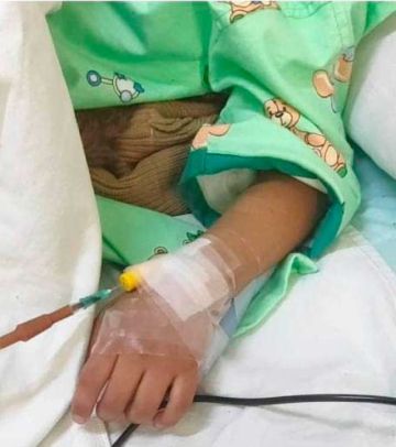 Cara de un niño queda  desfigurada tras ser  atacado por un perro 