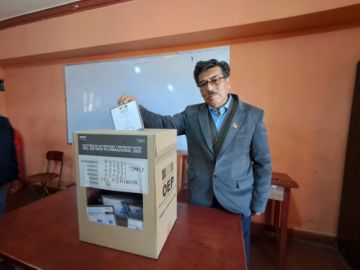 El alcalde de Potosí convoca a participar con esperanza en la jornada electoral
