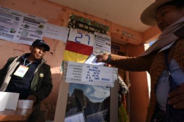 OEA presentará informe preliminar sobre elecciones en Bolivia en los próximos días