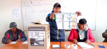 Paz y Lara ganan en Potosí con un porcentaje superior al 43 %