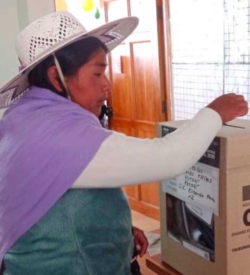 Se confirmó que todas las mesas  de sufragio funcionaron en Potosí