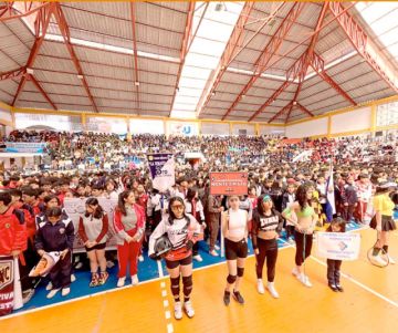 Juegos Escolares en marcha