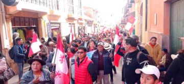 Cívicos inician movilización contra los contratos del litio y por el Cerro Rico