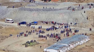 Trabajadores mineros denuncian la toma de yacimiento en el distrito Minero Reserva