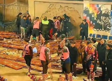 Fiscalia asume de oficio la investigación por colapso de graderías 