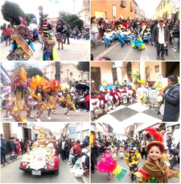 La alegría de los danzarines motivó aplausos del público.