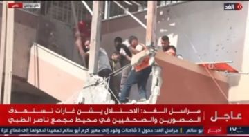 El ataque israelí al hospital gazatí fue transmitido en vivo en televisión