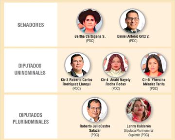 ¿Quién es quién en la bancada del PDC?
