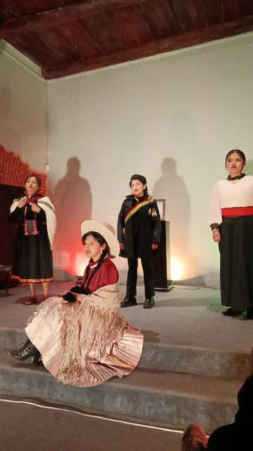 Obra de teatro cuestiona exclusión en la independencia