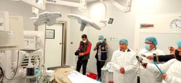 Los equipos fueron entregados en un acto en el hospital de tercer nivel.