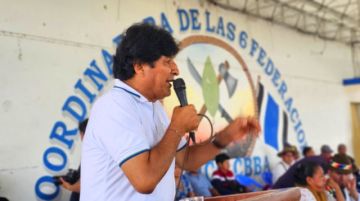 Evo Morales dice que sus seguidores votaron por Lara y se adjudica un 12% del triunfo del PDC