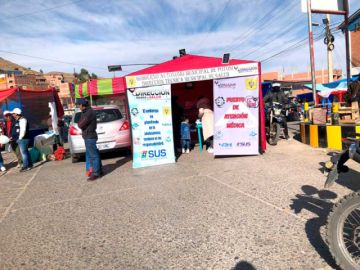Habrá ocho puestos de salud en el recorrido de la festividad