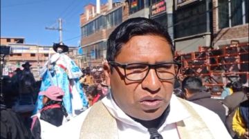 La Iglesia Católica pide priorizar la fe durante la festividad de Ch'utillos