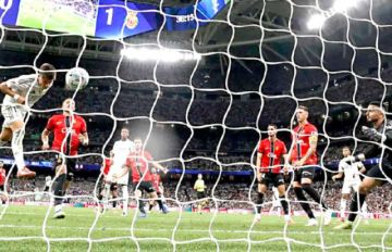 El Madrid vence a Mallorca con dos goles sorpresivos