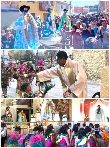 San Bartolomé pone a bailar a más de 70.000 danzarines