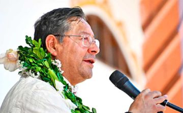 Arce dice que “el pueblo” va a “extrañar” al MAS