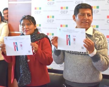 TSE alista impresión de 7,9 millones de papeletas para la segunda vuelta entre Paz y Quiroga