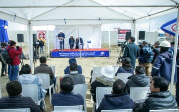 La autoridad destacó que este proyecto reducirá los tiempos de ‘descarguío’, optimizará los costos y permitirá contar con una logística eficiente